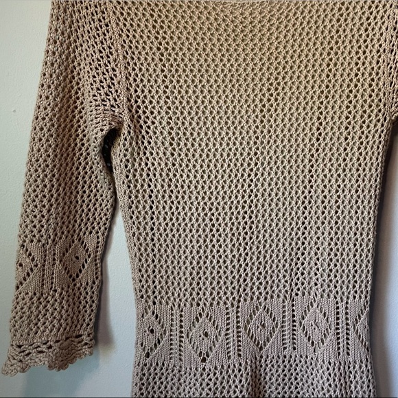 Moda International Cotton Crocheted Dress - Picture 6 of 7